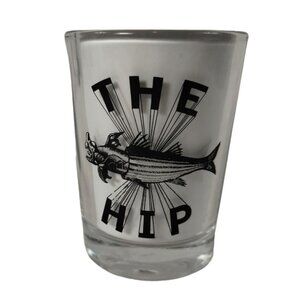 The Hip Bionic Fish Steelhead Pike 2 oz Collectible Shot Glass Breweriana